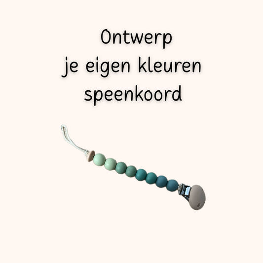 Ontwerp je eigen kleurenspeenkoord