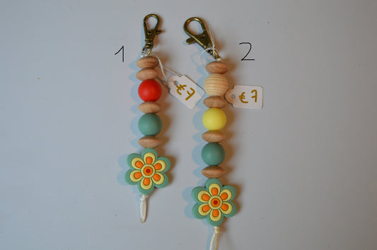 Retro sleutelhanger