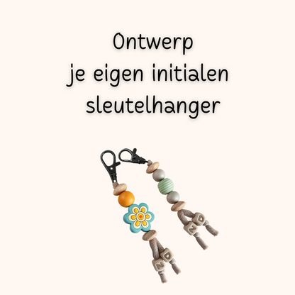 Sleutelhanger initialen