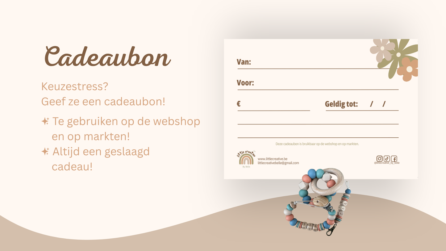 Little creative cadeaubon